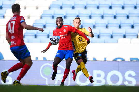 Helsingborgs Ravy Tsouka och Elfsborgs Jesper Karlsson