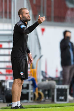 Helsingborgs tränare Olof Mellberg