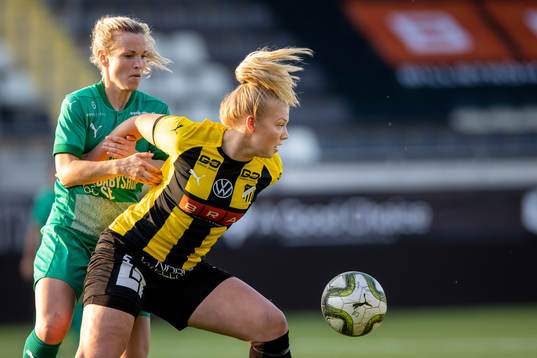 Häckens Felicia Sköld mot Ljungskiles Jennifer Johansson