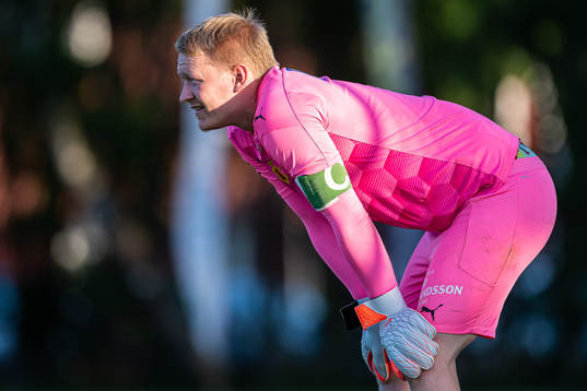 Klippans målvakt Fredrik Lundahl