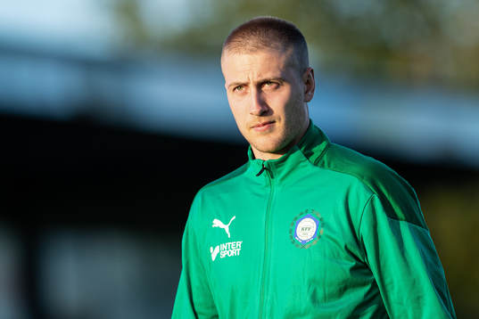 Klippans assisterande tränare Simon Hammar Johnsson