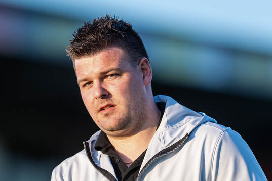 Klippans tränare Emil Bengtsson deppar