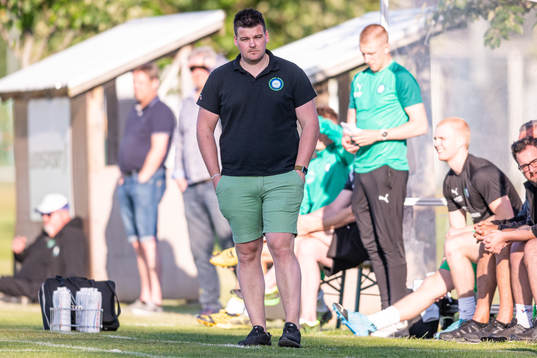 Klippans tränare Emil Bengtsson