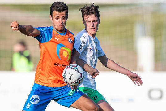 Vejbys Hugo Rosendahl och Klippans Belul Qerimaj