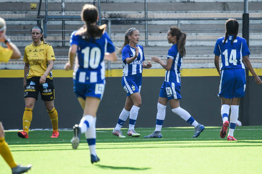 IFK Göteborgs Novalie Jensen jubel