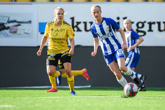 IFK Göteborgs Alexandra Larsson och Elfsborgs Linda