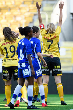 Elfsborgs Gabriella Uddh jublar