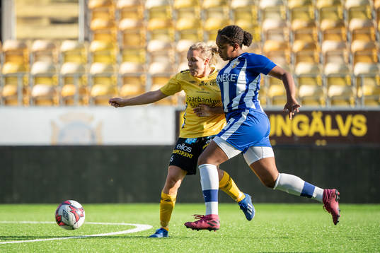 Elfsborgs Linda Westberg Carlsson och IFK Göteborgs Aliima