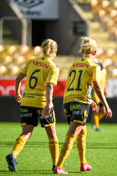 Elfsborgs Linda Westberg Carlsson och Tea Skoglund