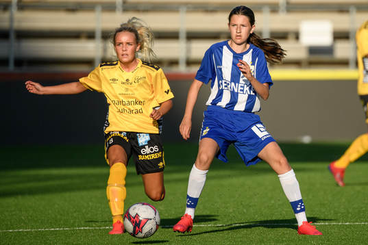 Elfsborgs Moa Skoglund och IFK Göteborgs