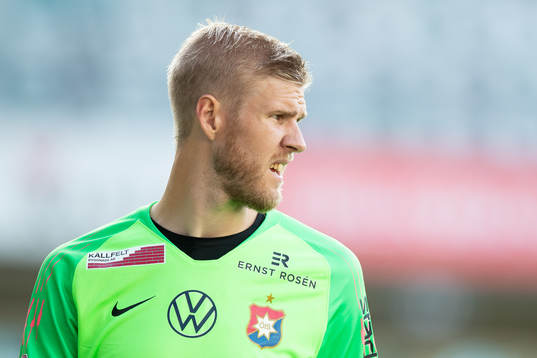 Örgrytes målvakt Fredrik Andersson