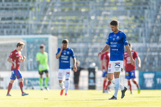 Trelleborgs Fredrik Liverstam deppar