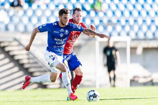 Trelleborgs Herman Hallberg och Östers Johan Persson