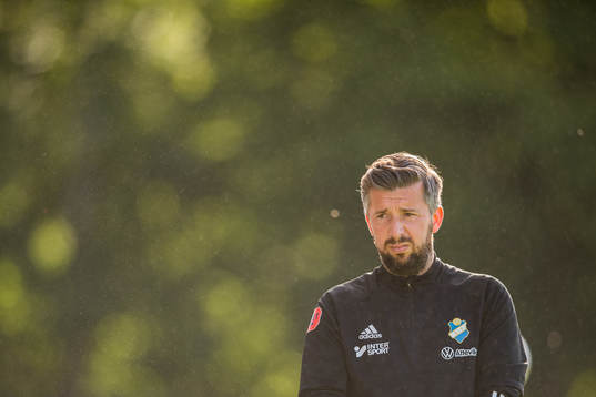 Östers tränare Dennis Velic