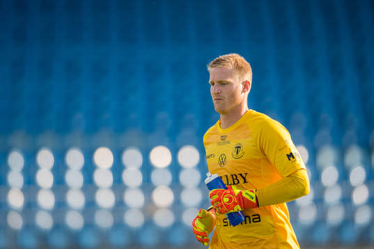 Trelleborgs målvakt Hampus Nilsson