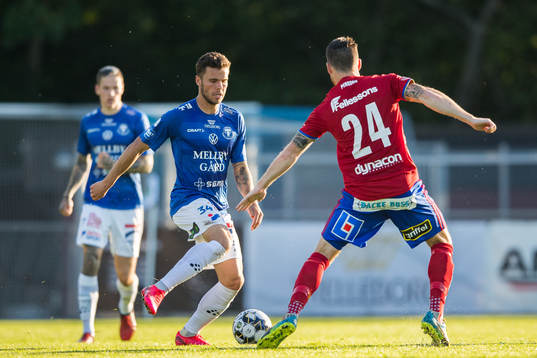 Trelleborgs Herman Hallberg och Östers Johan Persson