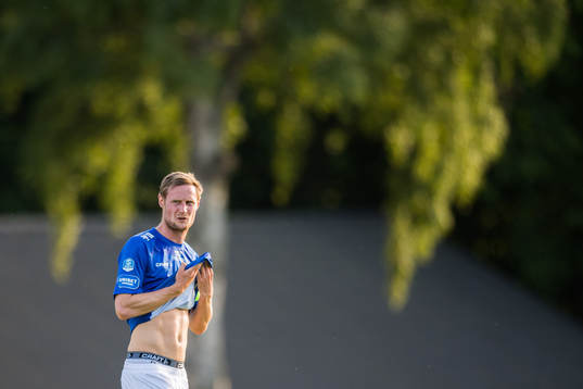 Trelleborgs Anton Tideman deppar