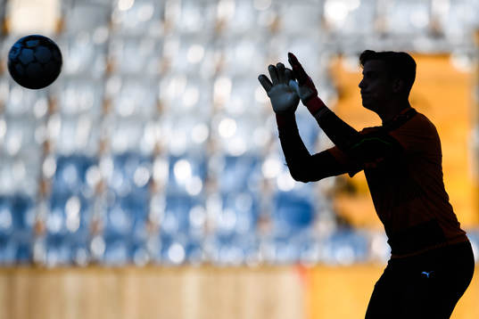 AFC Eskilstunas målvakt Wille Jakobsson
