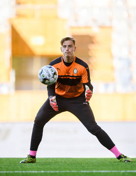 AFC Eskilstunas målvakt Wille Jakobsson