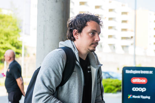 Vegard Valgermo Forren of Brann arrives