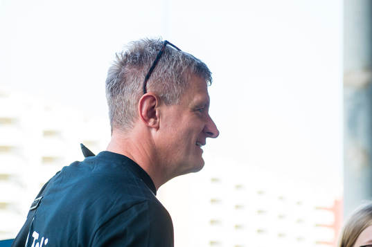 Lars Arne Nilsen, head coach of Brann, arrives