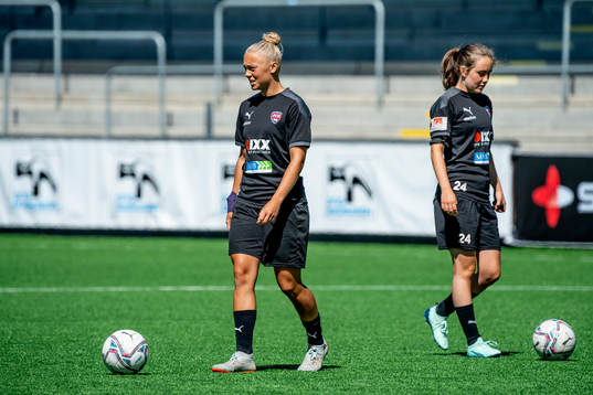 Hanna Bennison och Matilda Kristell