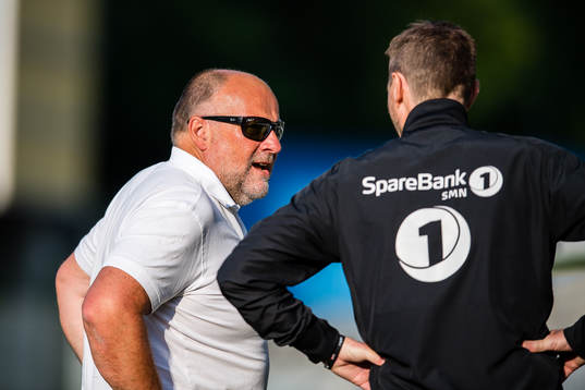 Ivar Koteng, chairman of Rosenborg and Eirik Horneland,