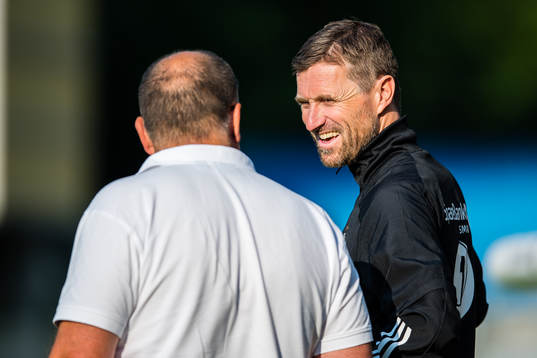Ivar Koteng, chairman of Rosenborg and Eirik Horneland,