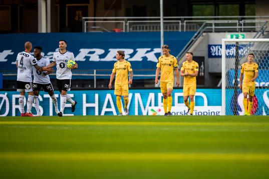 Ulrik Saltnes of Bodø/Glimt looks dejected