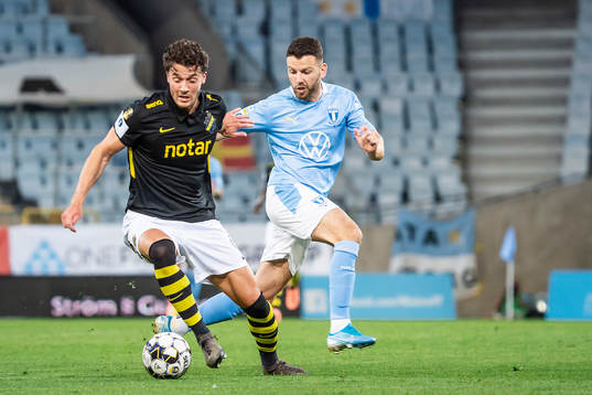 s Daniel Granli och Malmö FFs Anel Ahmedhodzic