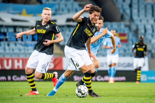 s Daniel Granli mot Malmö FFs Erdal Rakip