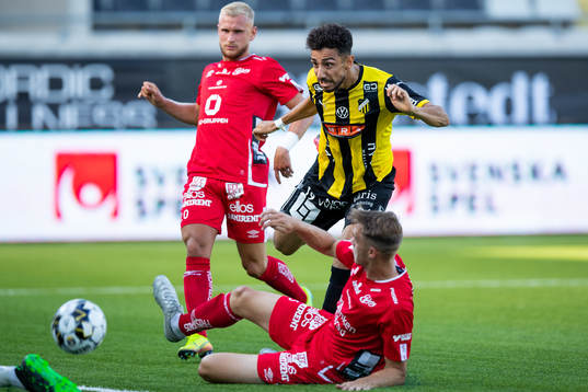 Häckens Daleho Irandust med en målchans
