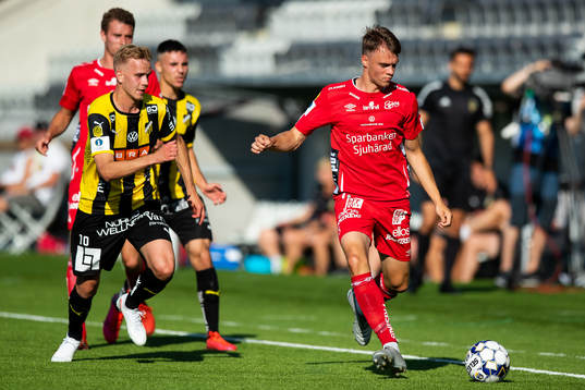 Häckens Jasse Tuominen och Elfsborgs Leo Väisänen