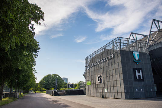 Exteriör Eleda Stadion
