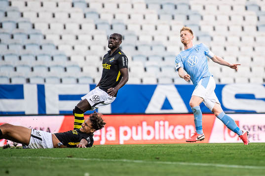 Malmö FFs Anders Christiansen jublar