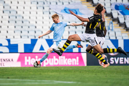 Malmö FFs Anders Christiansen gör 2-1