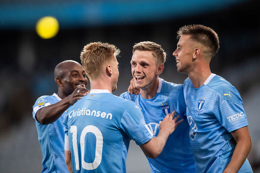 Malmö FFs Sören Rieks jublar