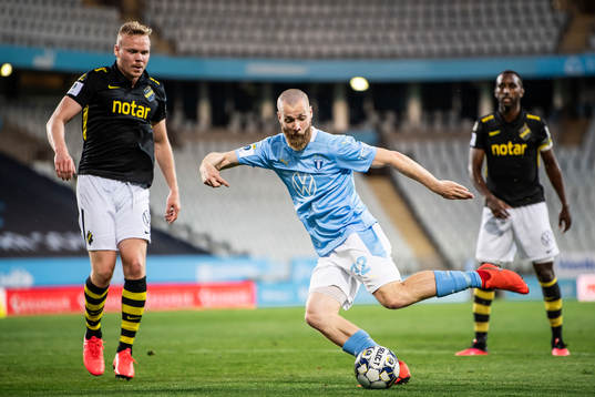 s Kolbeinn Sigthorsson och Malmö FFs Jo Inge Berget