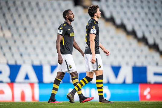 s Henok Goitom och Daniel Granli deppar