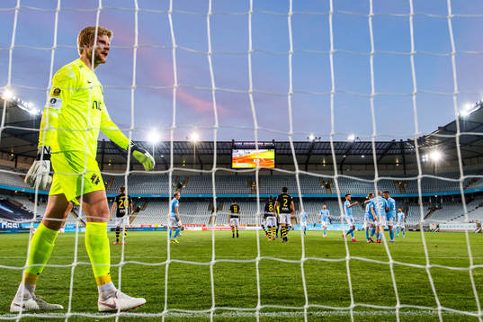 Malmö FFs spelare jublar