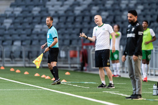 Hammarbys tränare Stefan Billborn