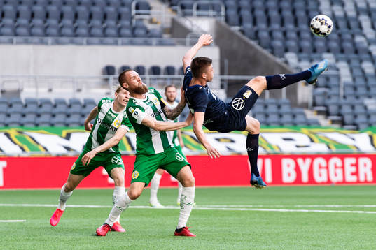 IFK Göteborgs Emil Holm och Hammarbys David Fällman
