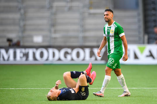 IFK Göteborgs Victor Wernersson har ont