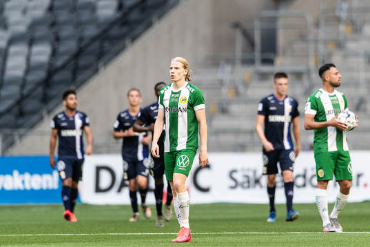 Hammarbys Gustav Ludwigson deppar