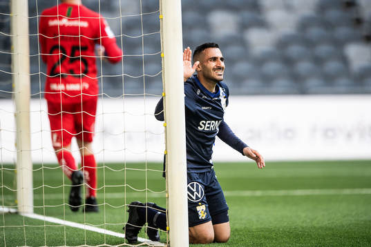 IFK Göteborgs Sargon Abraham deppar