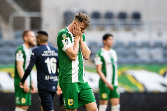 Hammarbys Richard Magyar deppar