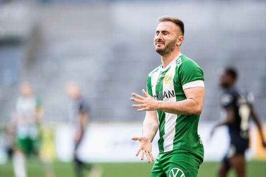 Hammarbys Muamer Tankovic deppar