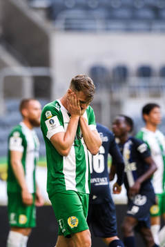 Hammarbys Richard Magyar deppar