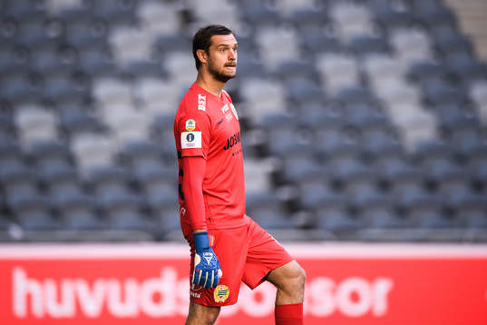 Hammarbys målvakt Davor Blazevic