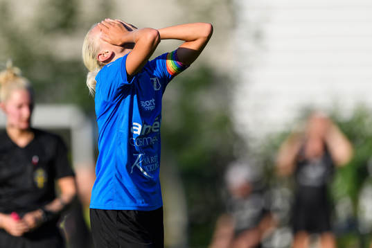 Halmstads Emma Nielsen deppar